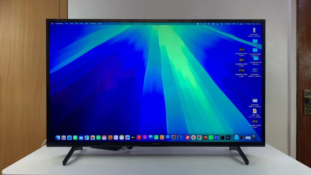 How To Screen Mirror MacBook To Sony Smart TV