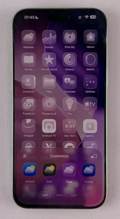 Enable Liquid Glass Icons In iOS 26