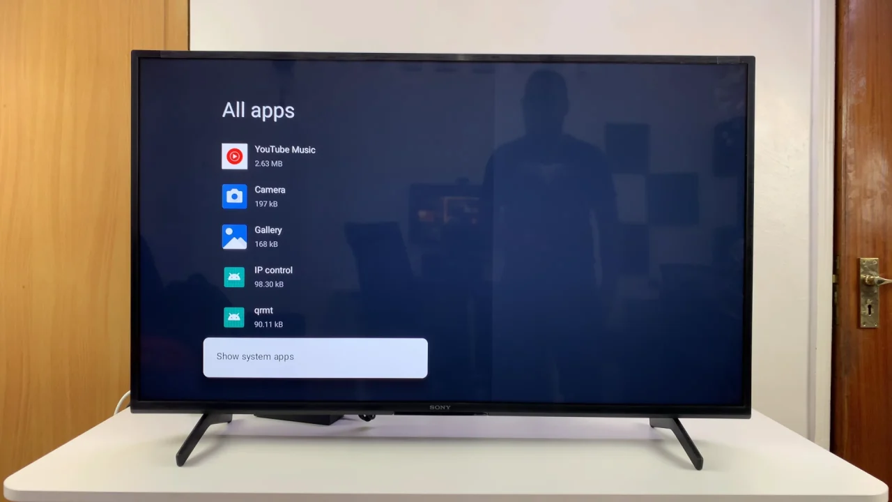 System Apps On Sony Smart TV