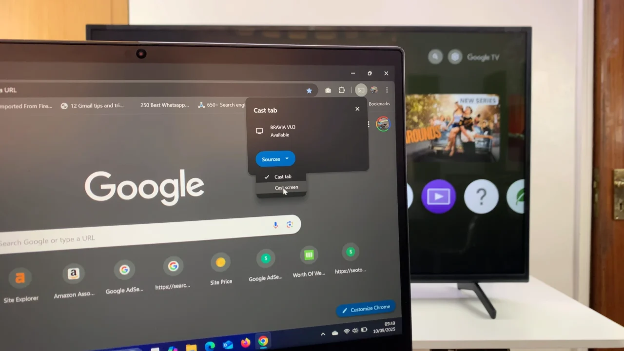 How To Screen Mirror Windows PC/Laptop To Sony Smart TV