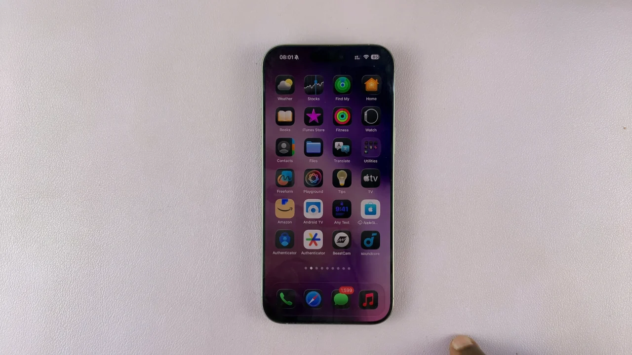 Dark Mode Icons On iOS 26