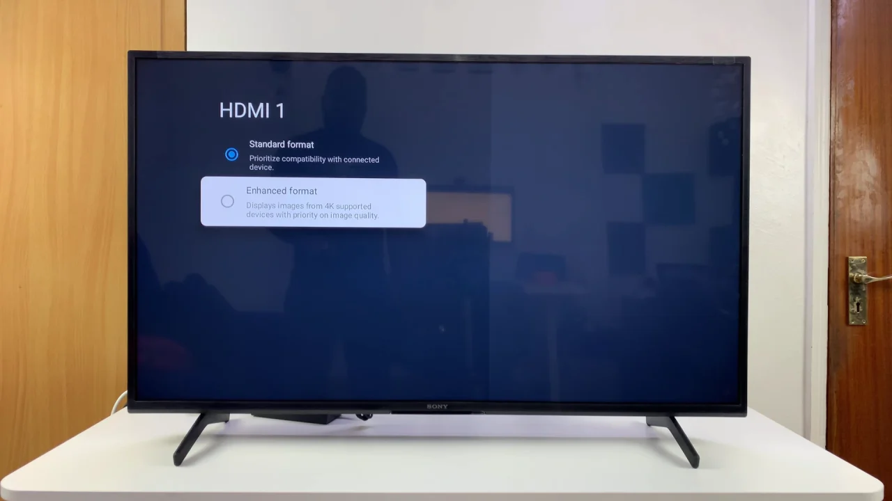 Enhanced Image Quality On Sony Smart TV