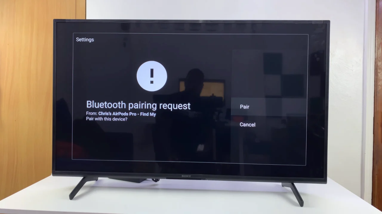 How To Pair AirPods To Sony Smart TV