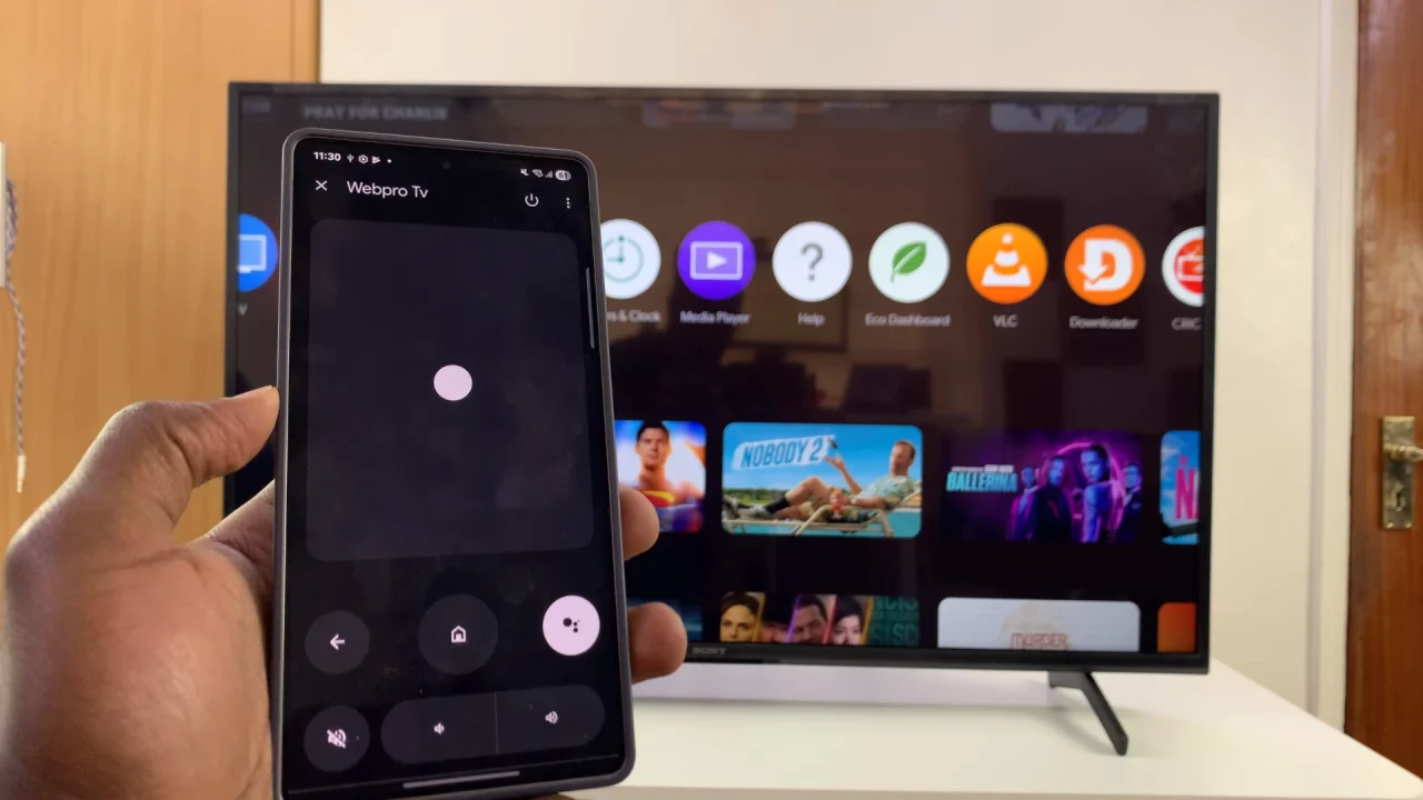 Use Smartphone as Remote Control On Sony Smart TV