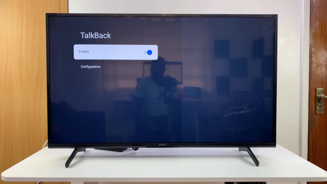 Turn ON Talkback On Sony Smart TV