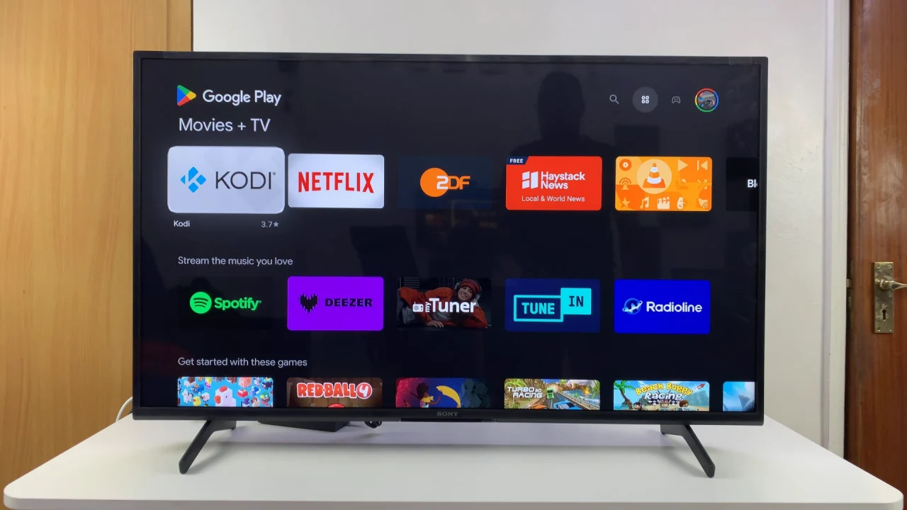 Open Google Play Store On Sony Smart TV