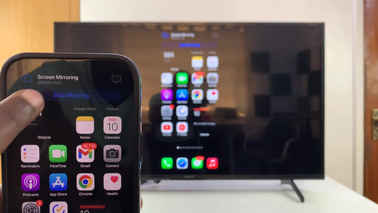 How To Stop Screen Mirroring On Sony Smart TV