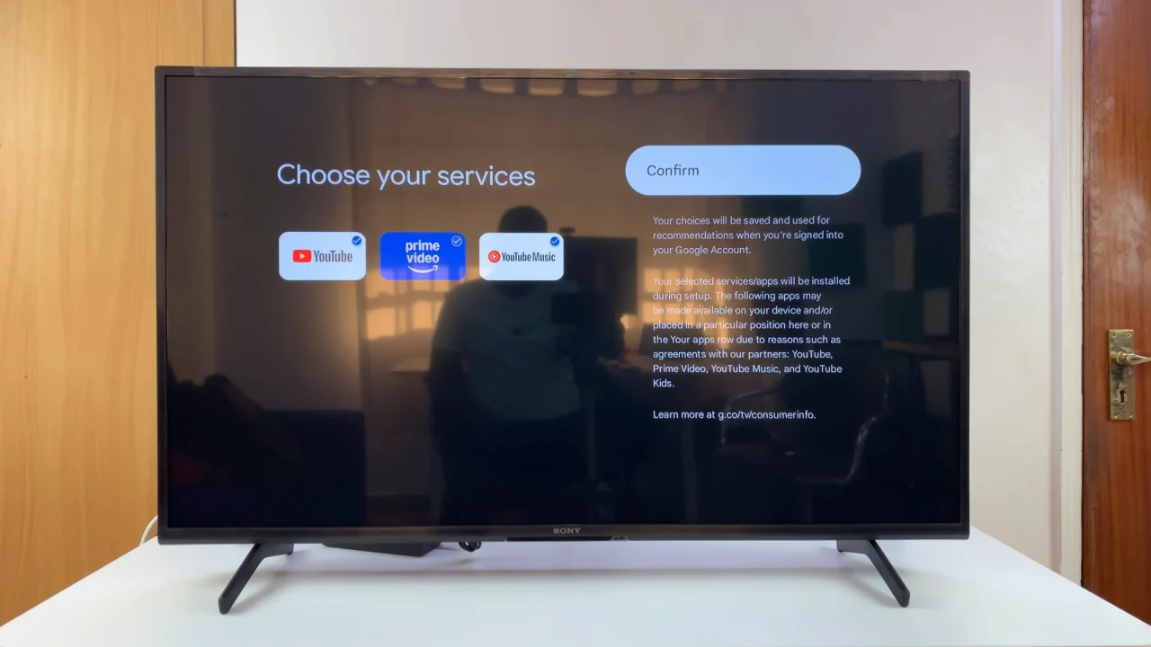 How To Set Up Another Google Account To Sony Smart TV