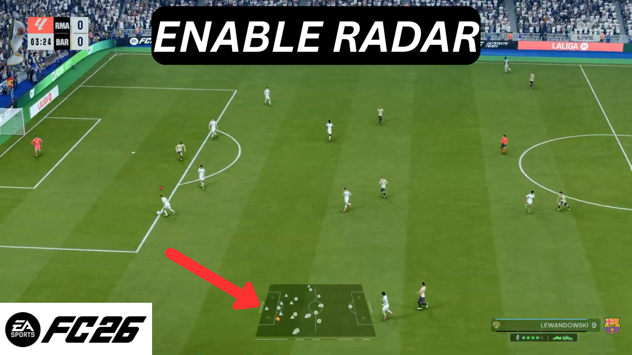 Enable Radar On FC 26