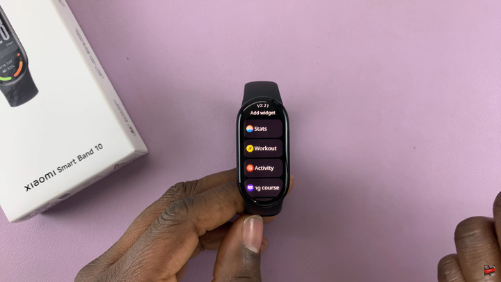 How To Add Widgets On Xiaomi Smart Band 10