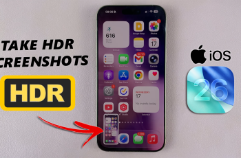 How To Capture HDR Screenshots On iOS 26