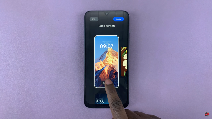 How To Change Lock Screen Clock Style On Redmi 15C
