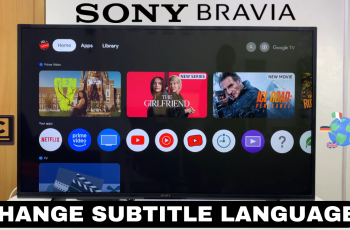 How To Change Subtitle Language On Sony Smart TV How To Change Subtitle Language On Sony Smart TV