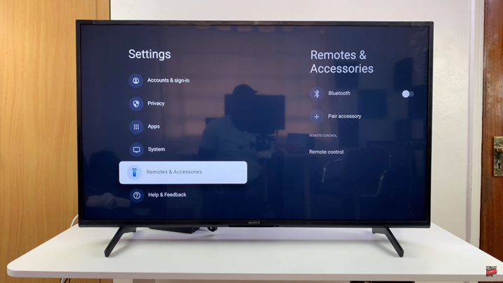 How To Connect Sony Smart TV To Remote via Bluetooth