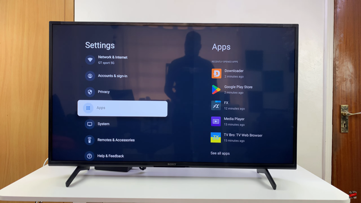 How To Disable Automatic App Updates On Sony Smart TV