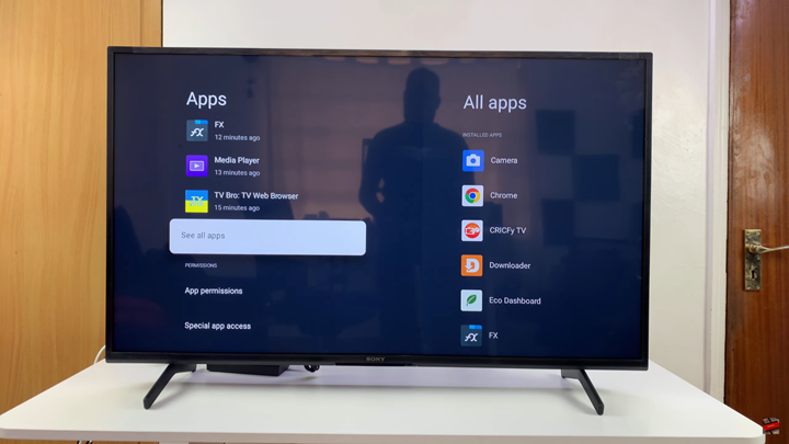 How To Disable Automatic App Updates On Sony Smart TV
