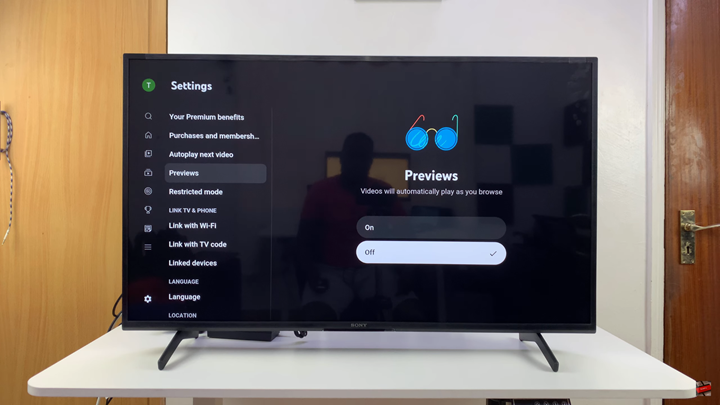 How To Disable YouTube Video Previews On Smart TV