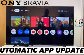 How To Enable Automatic App Updates On Sony Smart TV