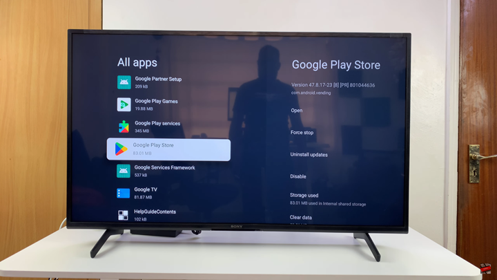 How To Enable Automatic App Updates On Sony Smart TV