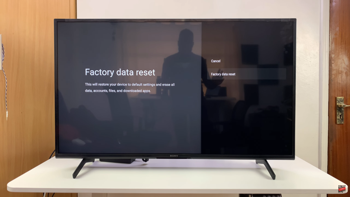 How To Factory Reset Sony Smart TV
