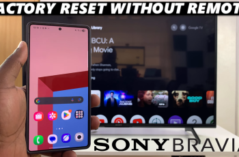 How To Factory Reset Sony Smart TV With Smartphone How To Factory Reset Sony Smart TV With Smartphone