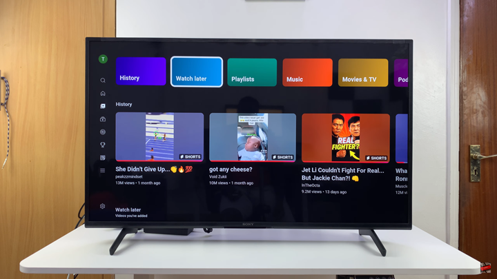 How To Find YouTube 'Watch Later' List On Smart TV