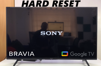 How To Hard Reset Sony Smart TV