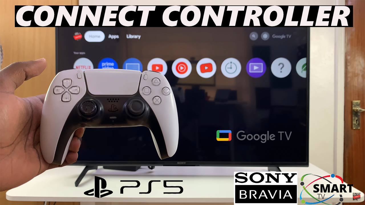 How To Pair PS5 Controller To Sony Smart TV