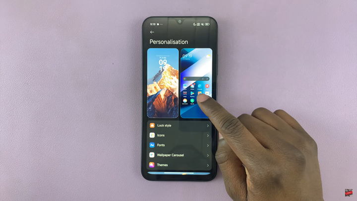 How To Set Custom Photo As Wallpaper On Redmi 15C
