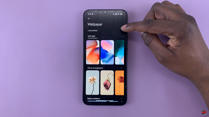 How To Set Custom Photo As Wallpaper On Redmi 15C