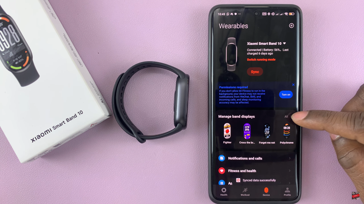How To Set Custom Photo As Watch Face On Xiaomi Smart Band 10