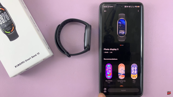 How To Set Custom Photo As Watch Face On Xiaomi Smart Band 10
