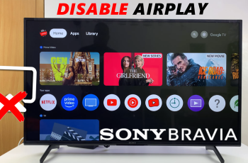 How To Turn OFF Apple Airplay On Sony Smart TV