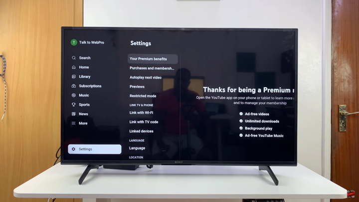 How To Turn ON YouTube Restricted Mode On Smart TV