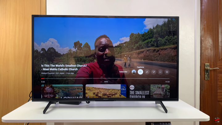 How To Turn ON YouTube Video Captions Subtitles On Smart TV