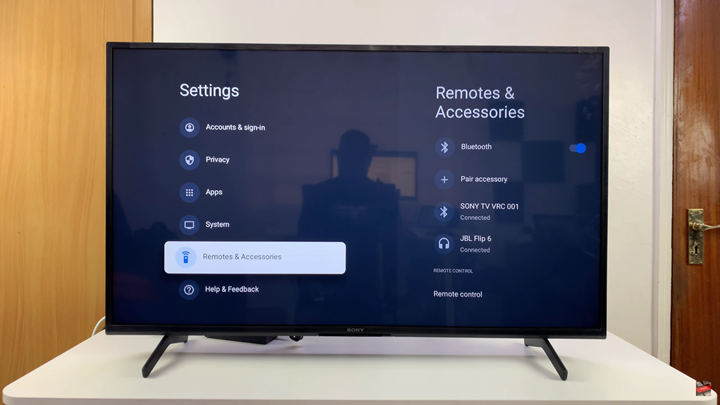 How To Unpair Bluetooth Devices From Sony Smart TV