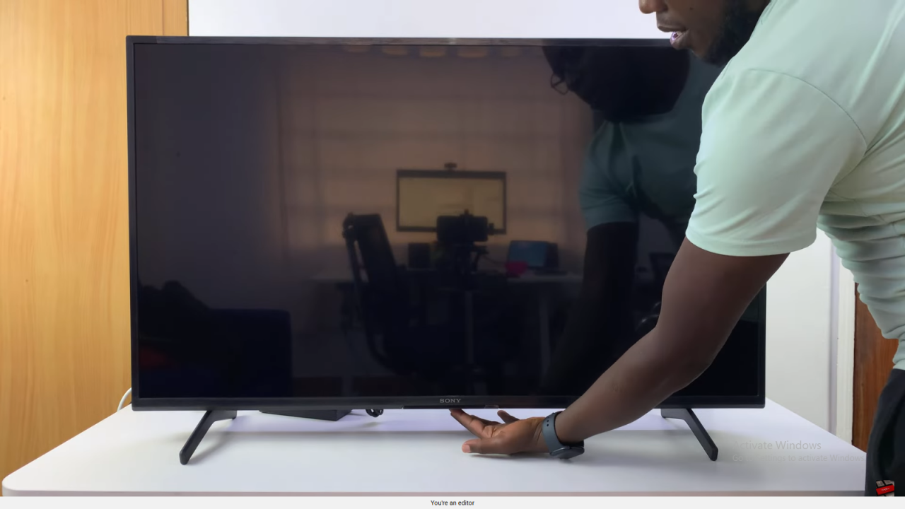 Turn ON Sony Smart TV Without Remote
