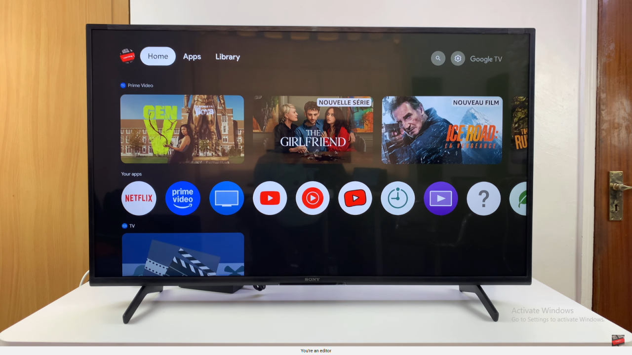 Change Language On Sony Smart TV Back To English