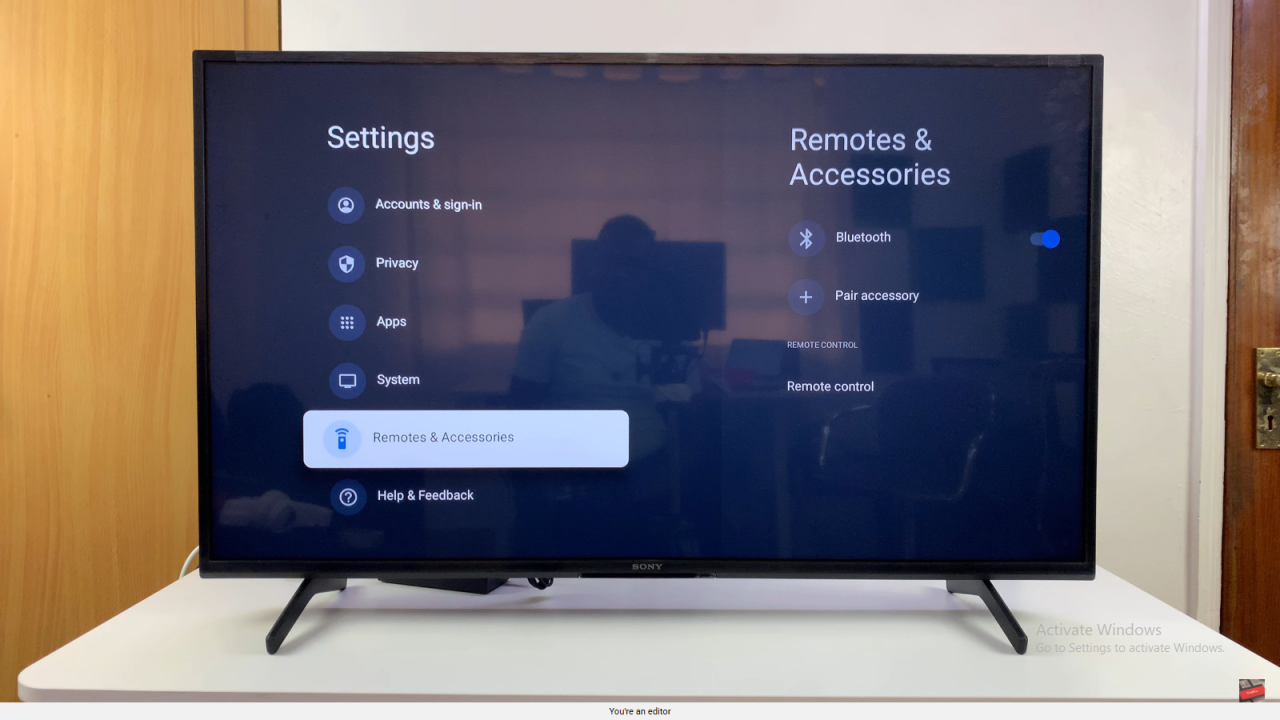 Turn OFF Bluetooth On Sony Smart TV