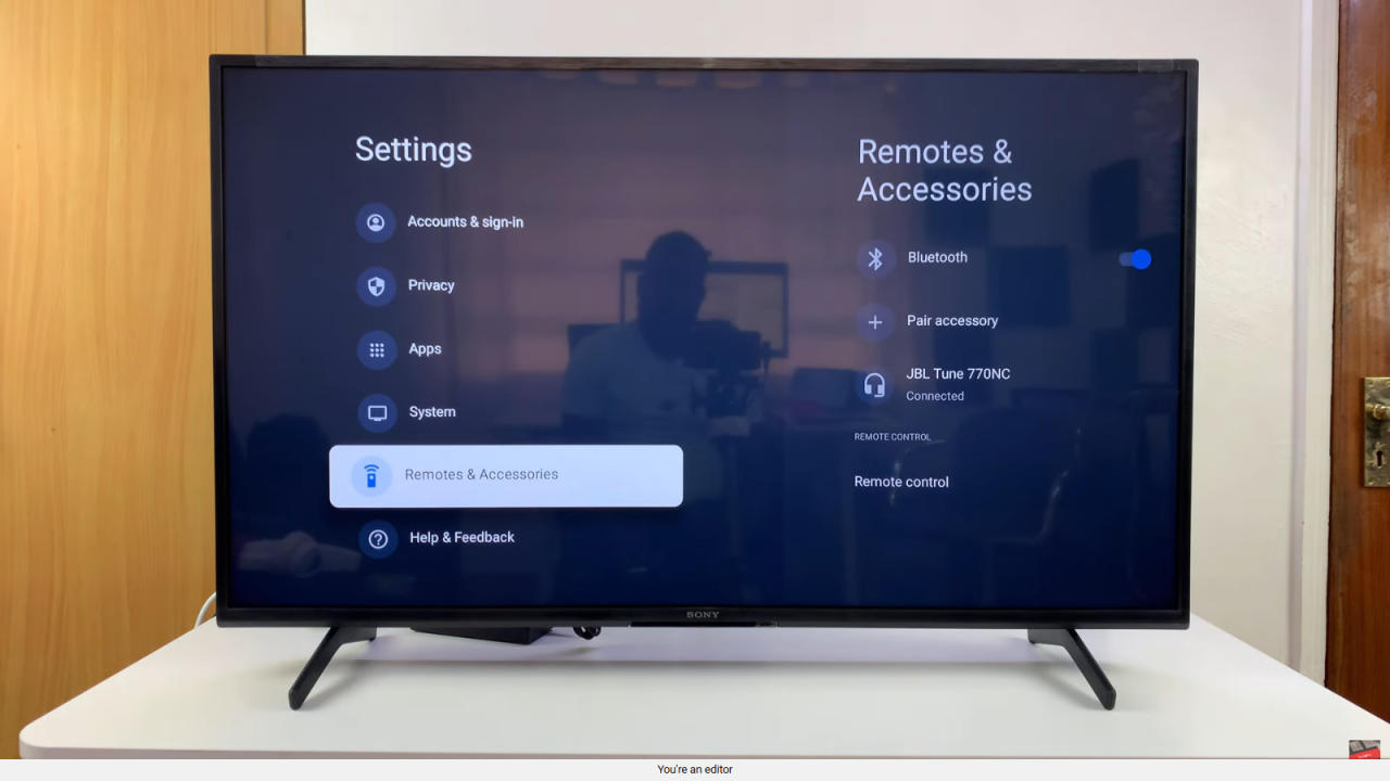 Unpair Bluetooth Headphones From Sony Smart TV