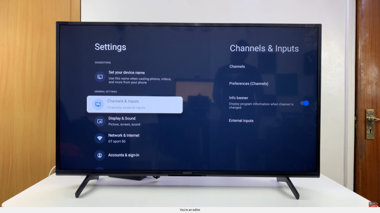 Change Subtitle Language On Sony Smart TV
