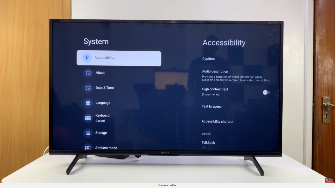 Change Subtitle Language On Sony Smart TV