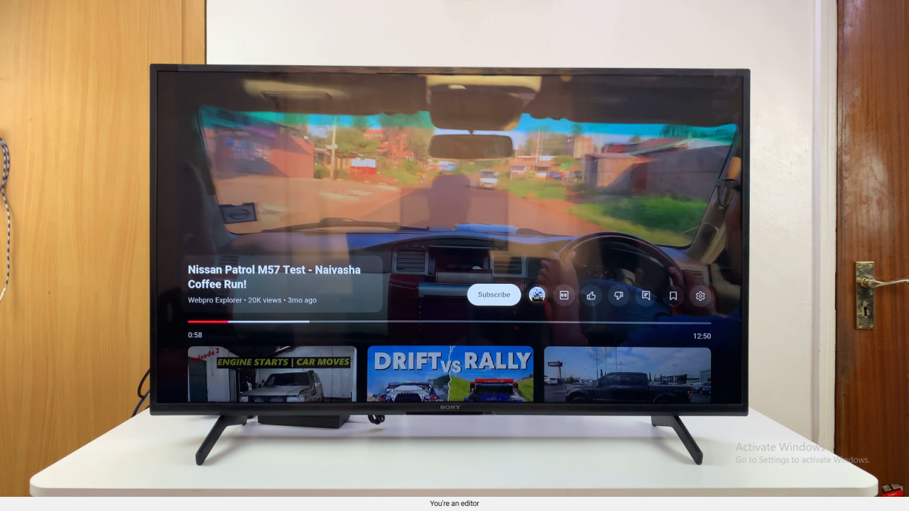 Adjust YouTube Video Speed On Smart TV