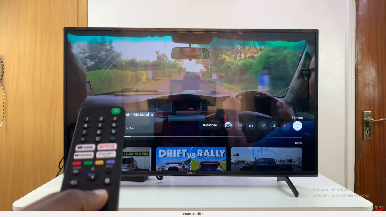 Adjust YouTube Video Speed On Smart TV