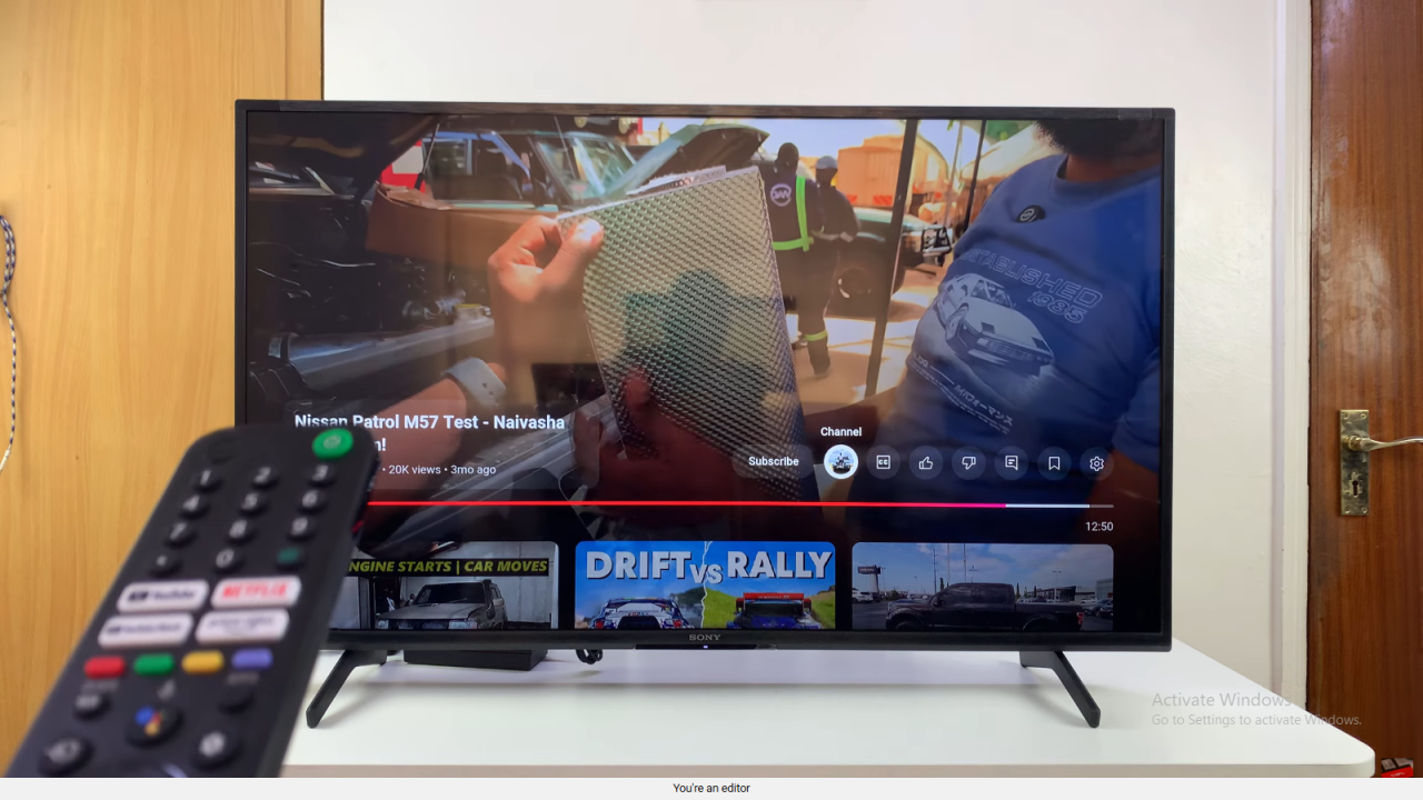 See YouTube Channel Subscriber Count On Smart TV