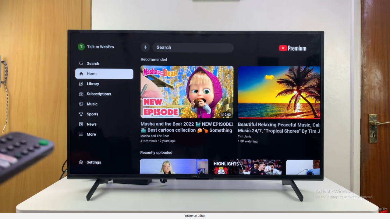 See YouTube Watch History On Smart TV