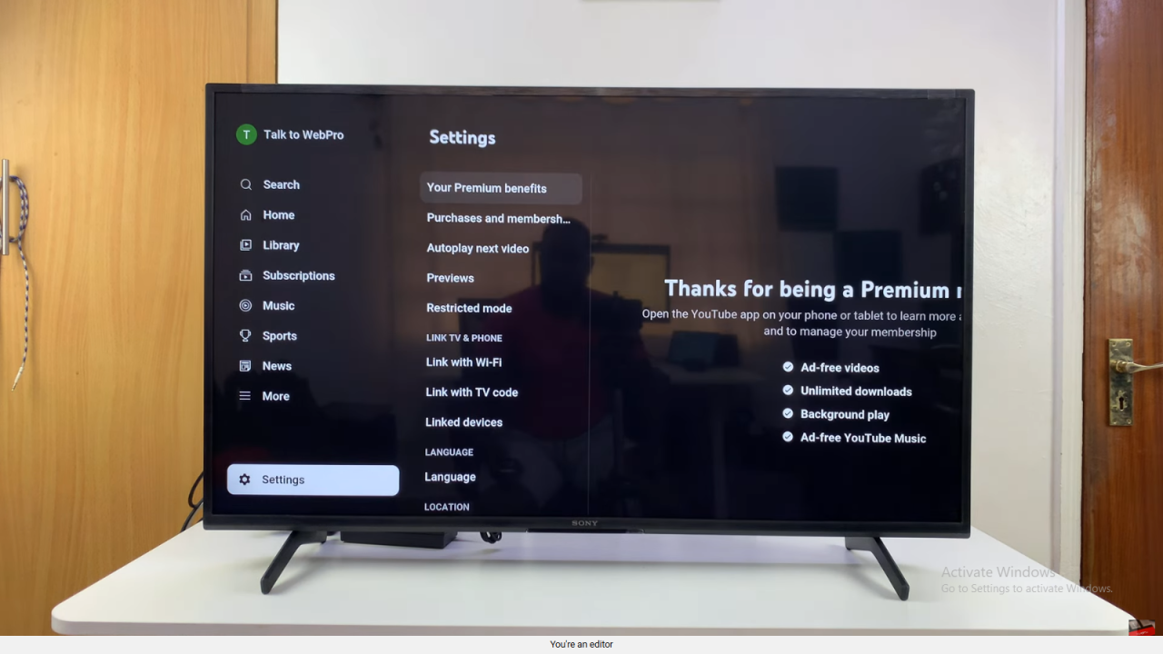 Clear YouTube History On Smart TV