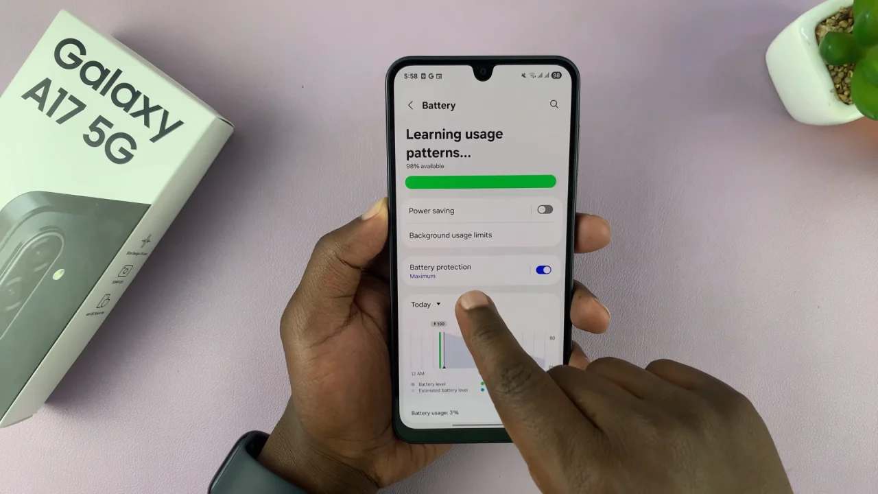 Battery Protection Settings On Galaxy A17