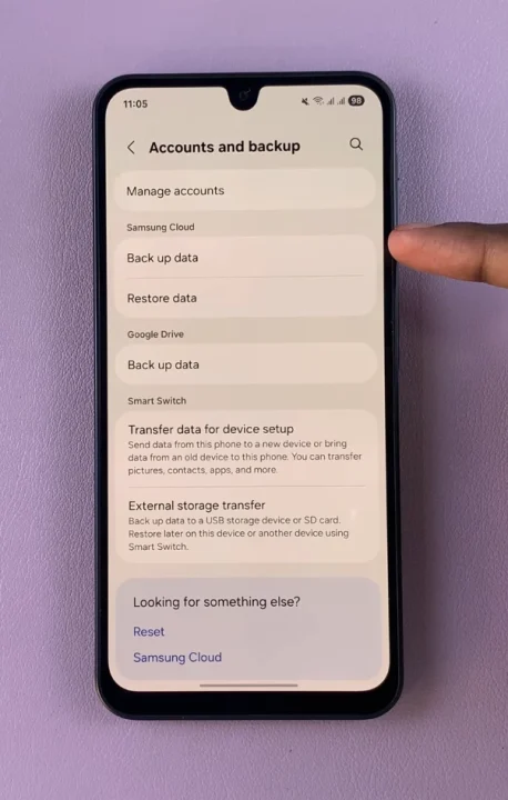 How To Back Up Samsung Galaxy A17 5G On Samsung Cloud