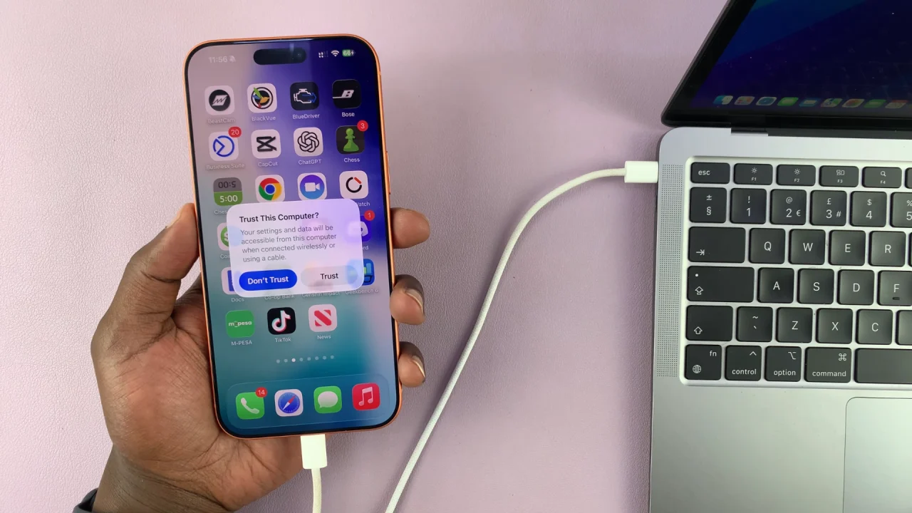 Trust This Computer On iPhone 17